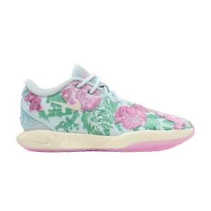 Nike LeBron 21 Premium 'Grandma's Couch Pack – Pearl of Z' Bleu Baltique/Lait de coco/Vert stade/Au-delà du rose/Vert givré/Rose ludique FV7275 401