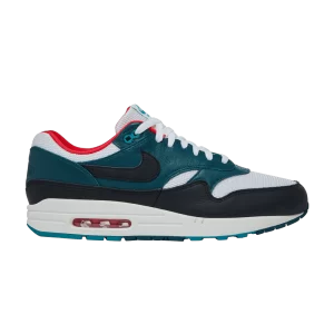 Nike LeBron James x Liverpool F.C. baskets x Air Max 1 'Third Kit' Blanc/Noir/Rouge/Gorge Vert/Geode Teal FB8914 100