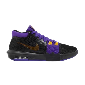 Nike LeBron Witness 8 'Lakers' Noir/Or université/Violet terrain FB2239 001