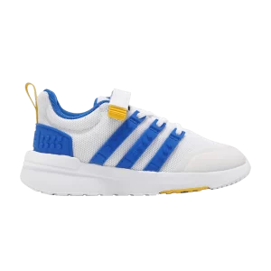 adidas LEGO x Racer TR21 EL I 'White Shock Blue' Blanc nuage/Bleu choc/Jaune équipement IF2891
