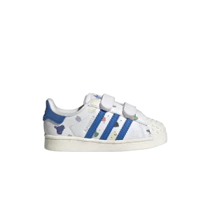 adidas LEGO x Superstar CF I 'Bricks And Figurine - White Royal Blue' Chaussures Blanc/Bleu Royal/Blanc Pur IF2199