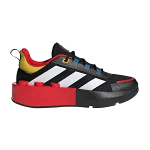 adidas LEGO x Tech Runner Big Kid Baskets 'Noir Rouge' Noir/Blanc Nuage/Rouge HP5882