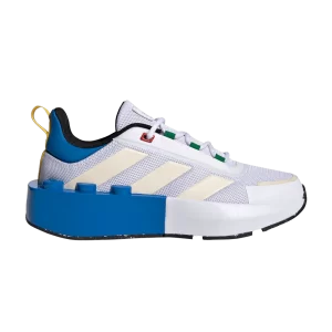 adidas LEGO x Tech Runner Big Kid 'White Shock Blue' Blanc Nuage/Miracle Blanc/Shock Bleu HP5883