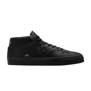 Converse Louie Lopez Pro Mid 'Mono Leather – Triple Black' Baskets Noir/Noir/Noir A05089C