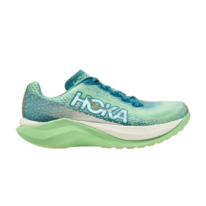 HOKA Mach X 'Ocean Mist' Baskets Ocean Mist/Lime Glow 1141450 OMLG