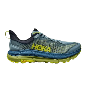 HOKA Mafate Speed 4 'Stone Blue Dark Citron' Baskets Bleu pierre/Citron foncé 1129930 SBDCT