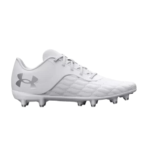 Under Armour Magnetico Select 3 FG GS 'White Metallic Silver' Baskets Blanc/Argent métallisé 3026748 100