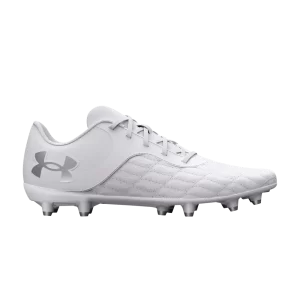 Under Armour Magnetico Select 3 FG 'White Metallic Silver' Baskets Blanc/Argent métallisé 3027039 100
