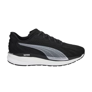 Puma Magnify Nitro Surge 'Black Metallic Silver' Baskets Noir/Argent Métallisé 376905 05