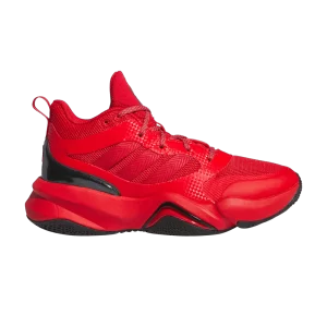 adidas Mahomes 2 Impact FLX J 'Race Against Time' Rouge équipe/Rouge équipe/Noir IE6553