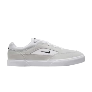 Nike Malor SB 'White' Baskets Blanc/Noir/Blanc sommet/Gomme marron clair FV6064 101