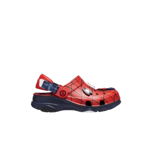 Crocs Marvel x All-Terrain Clog Baskets 'Spider-Man' pour tout-petits Rouge/Marine 209258 410