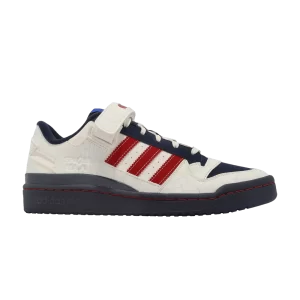Baskets adidas Marvel x Forum Low 'Spiderman' Blanc pur/Rouge solaire/Core Navy IG3813