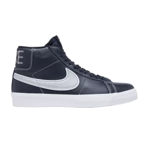 Nike Mason Silva x Zoom Blazer Mid SB 'Self-Portrait' Obsidienne foncée/Argent métallique DZ7260 400