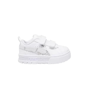 Puma Mayze Baskets 'Snake' pour tout-petits Blanc/Gris plume 392920 01