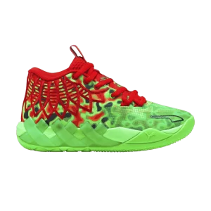 Baskets Puma MB.01 Jr 'Thermal' Fluoro Vert Chien/Rouge 310509 01
