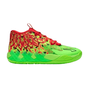 Baskets Puma MB.01 'Thermal 'Fluoro Vert Chien/Rouge 310508 01