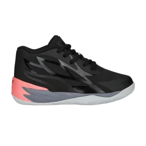 Baskets Puma MB.02 Little Kid 'Flare 'Noir/Sunset Glow/Gris Tile 391271 01