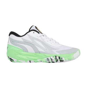 Baskets Puma MB.02 Lo Jr 'LaMel-O 'Vert électrique/Blanc 379412 01