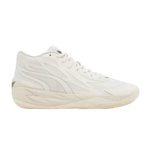 Baskets Puma MB.02 'Whispers' ivoire mat/noir 378319 01