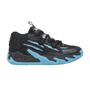 Baskets Puma MB.03 Little Kid 'Blue Hive 'Noir/Menthe Électrique 394321 01