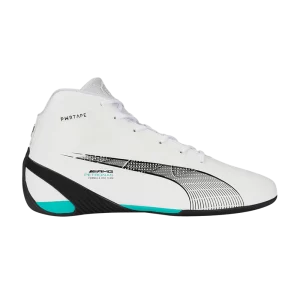 Puma Mercedes-AMG Petronas F1 x Carbon Cat Mid 'White Spectra Green' Blanc/Spectra Vert/Noir 307544 01