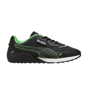 Puma Mercedes-AMG Petronas F1 x SpeedFusion OG 'Black Green' Baskets Noir/Gris foncé plat 308427 01