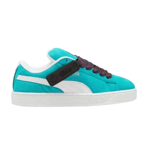 Puma Mercedes-AMG Petronas F1 x Suede XL 'Sheen Green' baskets Shin Green/Blanc 308526 01