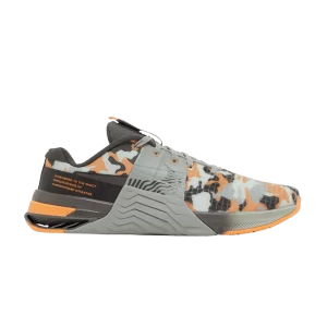 Nike Metcon 8 AMP 'Smoky Camo' Vert Mica/Mousse de Mer/Orange Atomique/Cendré Moyen DV9019 300