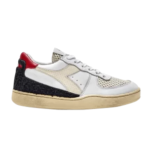 Diadora Mi Basket Low 'Punched Italia' Baskets Blanc 201 179703 20006