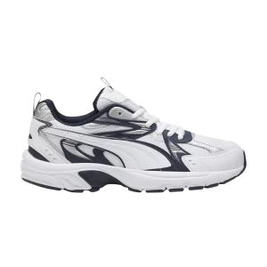 Puma Milenio Tech 'Club Navy' Baskets Marine Club/Blanc/Argent 392322 05