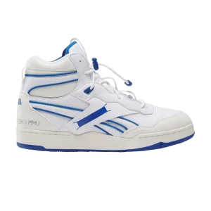 Reebok Milk Makeup x BB4000 2 Mid Vegan 'White Vector Blue' Baskets Chaussures blanc/Craie/Noir 100072091