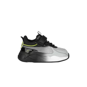 Puma Miraculous x RS-X Baskets 'Cat Noir' pour tout-petits Noir/Gris plume/Lime cocktail 391826 01