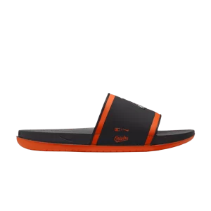 Nike MLB x Offcourt Slide 'Baltimore Orioles' Noir/Orange université/Blanc DH6989 002