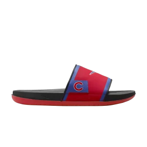 Nike MLB x Offcourt Slide 'Chicago Cubs' Rouge sport/Gris fumée foncé/Bleu Rush FN3354 600