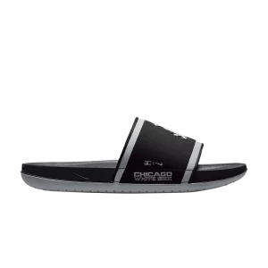 Nike MLB x Offcourt Slide 'Chicago White Sox 2023' Noir/Gris loup/Blanc DH7000 002