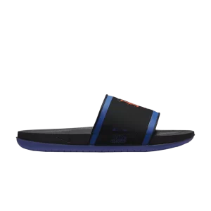 Nike MLB x Offcourt Slide 'New York Mets' Noir/Bleu Rush/Orange équipe DH6986 002