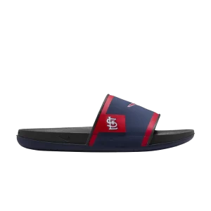 Nike MLB x Offcourt Slide 'St. Louis Cardinals' Minuit Marine/Gris Fumée Foncé/Rouge Sport FN4471 400