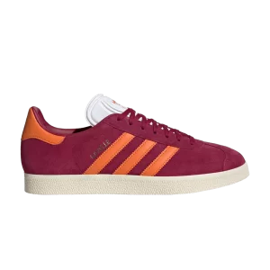 adidas MLS x Gazelle 'AS Roma' Baskets Legacy Bordeaux/Unity Orange/Crème Blanc IH2634