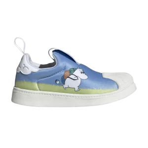 adidas Moomin x Superstar 360 J 'Moomintroll' Bleu Aube/Blanc Nuage/Blanc Noyau ID6649