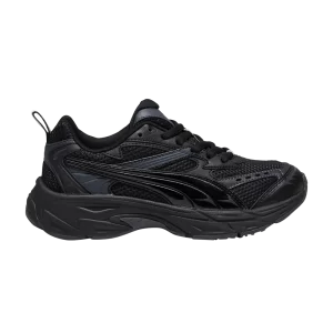 Puma Morphic Base Big Kid 'Black Strong Grey' Baskets Noir/Strong gris 394377 04