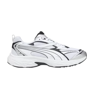 Puma Morphic Base 'Silver Black' Baskets Plume gris/noir 392982 02