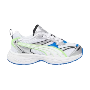 Puma Morphic Little Kid 'White Ultra Blue' Baskets Blanc/Ultra bleu 393793 01