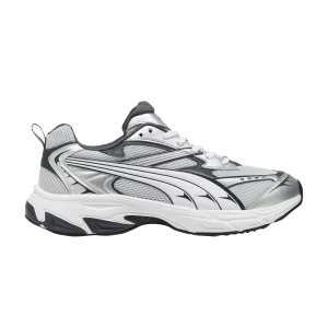 Puma Morphic 'Silver Glacial Grey' Baskets Gris glacier/Blanc/Gris fort 392724 16
