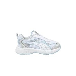 Puma Morphic Baskets 'White Ash Grey' pour tout-petits Blanc/Gris cendré 393794 03