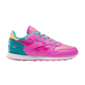 Reebok My Little Pony x Classic Leather Step 'n' Flash Little Kid 'Sunny' Baskets Rose laser/Til/Desert glow 100200551