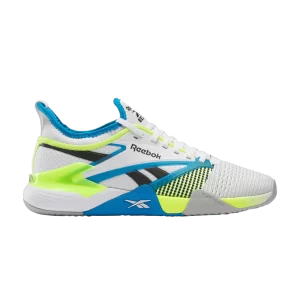 Reebok Nano Court 'White Digital Lime Aqua' Baskets Blanc/Digital Lime/Aqua 100204815