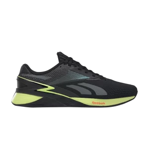 Baskets Reebok Nano X3 'Black Energy Glow' Noir/Energy Glow/Smash Orange HP6046