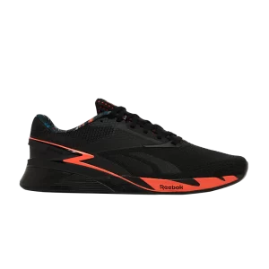 Baskets Reebok Nano X3 'Black Orange Flare' Noir/Points forts orange/Gris pur HP6075