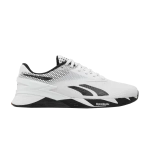 Reebok Nano X3 'White Black' Baskets Chaussures Blanc/Noir/Smash Orange HP6049